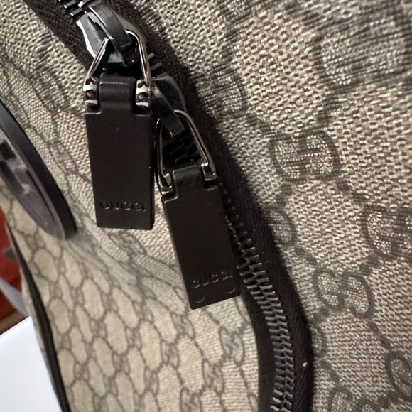 Gucci Interlocking G Backpack GG Coated Canvas Medium - Picture 12 of 16